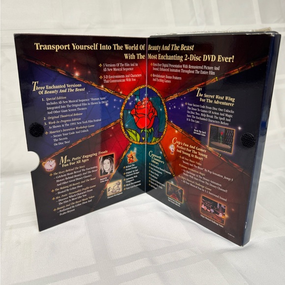 Beauty and the Beast (DVD, 2002, 2-Disc Set, Special Edition) - Picture 2 of 6